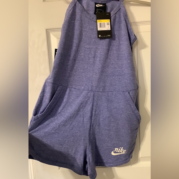 Nike romper- periwinkle/purple - Picture 3 of 4